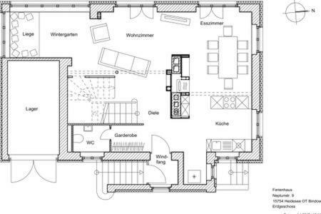 Ferienhaus Bindow Heidesee Esterno foto