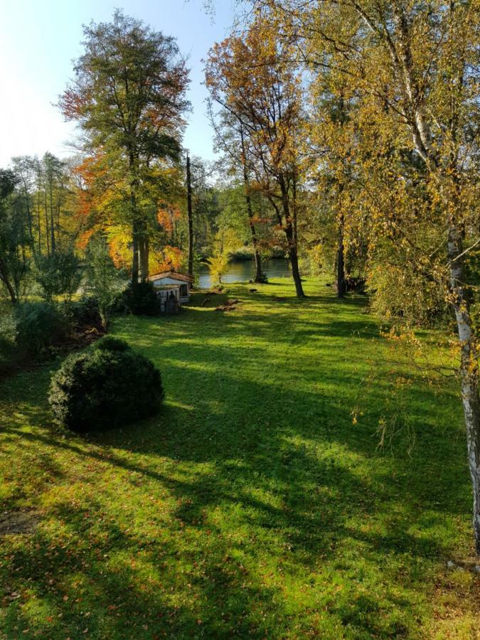Ferienhaus Bindow Heidesee Esterno foto