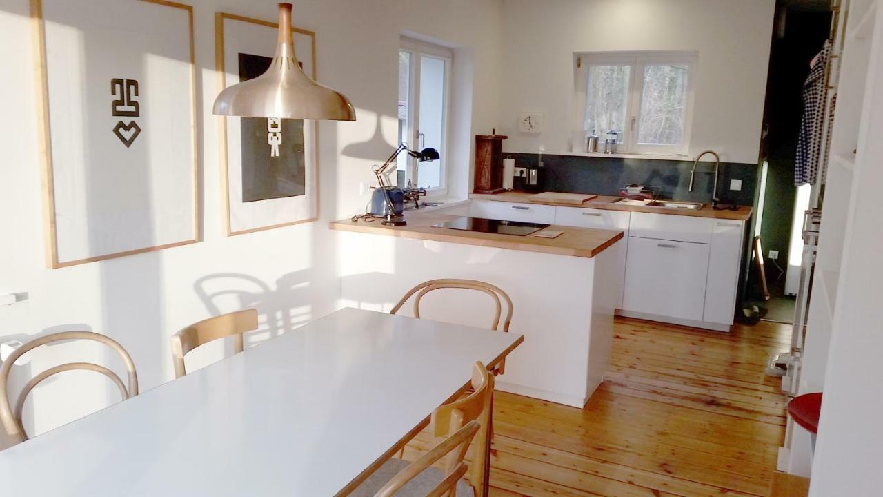 Ferienhaus Bindow Heidesee Esterno foto